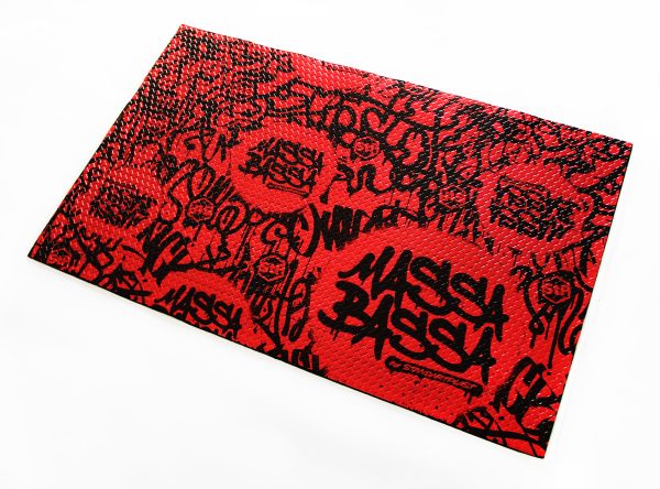 STP Mass'a Bass'a zeer effectief demping materiaal 15 sheets 2.7 mm dik Car Audio Limburg