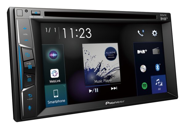 Pioneer 2-Din Multimediaspeler AVH-Z3200DAB. Veel voor weinig geld!