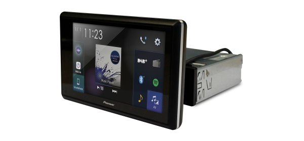 Pioneer SPH-EVO82DAB-UNI 1-DIN-Ontvanger. 8 Inch Touchscreen!