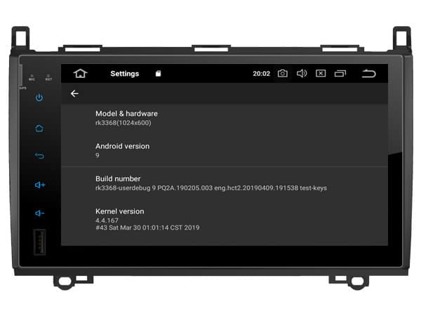 Mercedes A/B/V Klasse Android 10.0. Gratis Opslagverdubbeling!