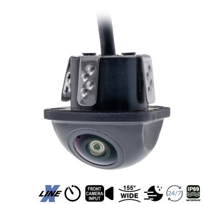 KCX403 mini camera's onder en bovenbouw 155 graden Car Audio Limburg