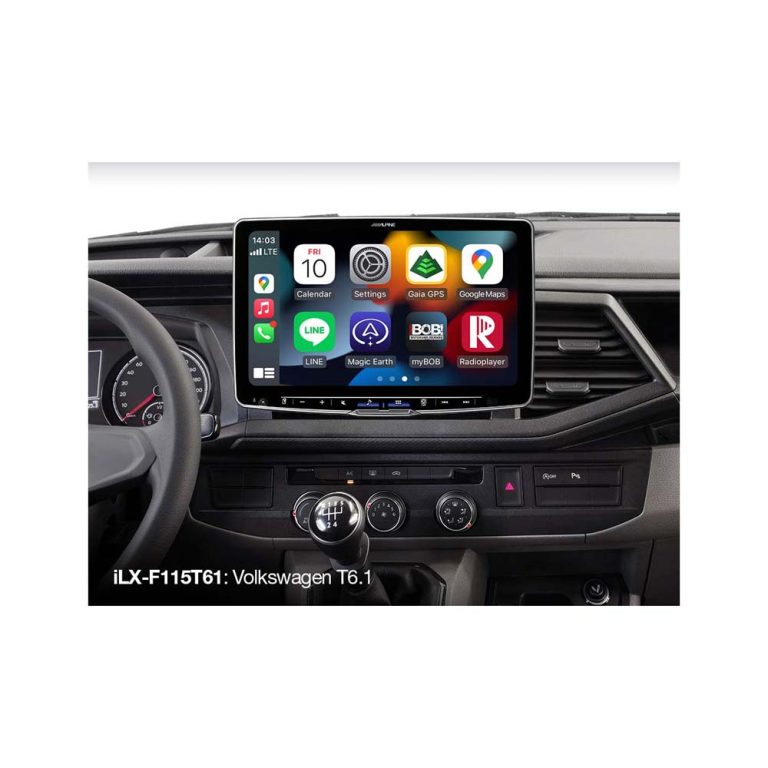 Alpine ILX-F115T6.1 camper navigatie VW Transporter 6.1 2019-2022 11 inch