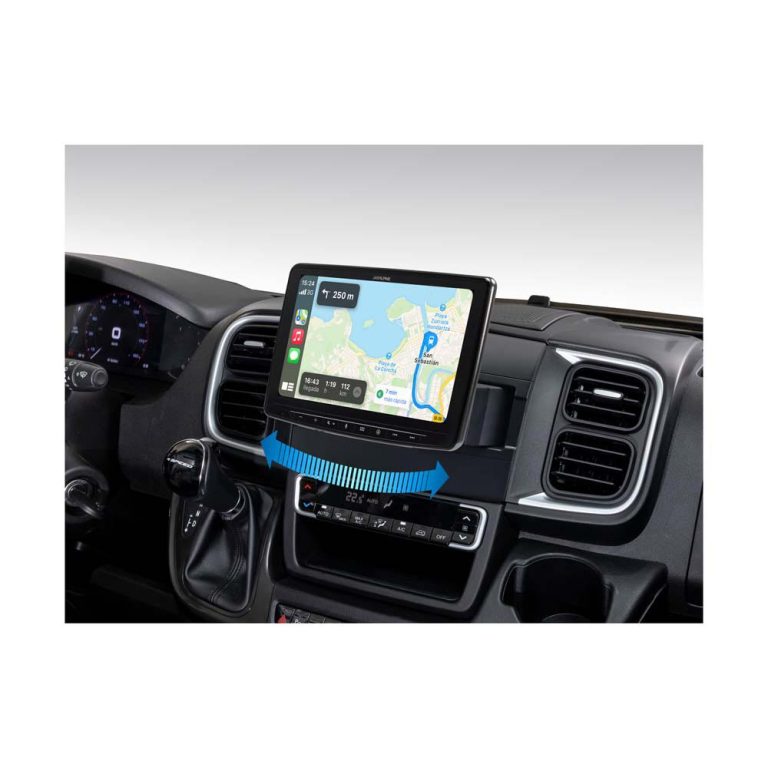 Alpine INE F904 DU8S camper navigatie voor Fiat Ducato 8 vanaf 2022