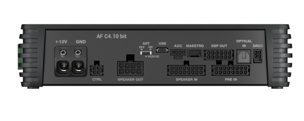 Audison Forza AF C4.10 bit DSP versterker 4 kanaal totaal vermogen 600W Car Audio Limburg