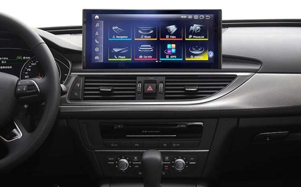 Audi A6L/A7 Android 13.0 multimedia met Ami/Aux/3G. Big Screen!