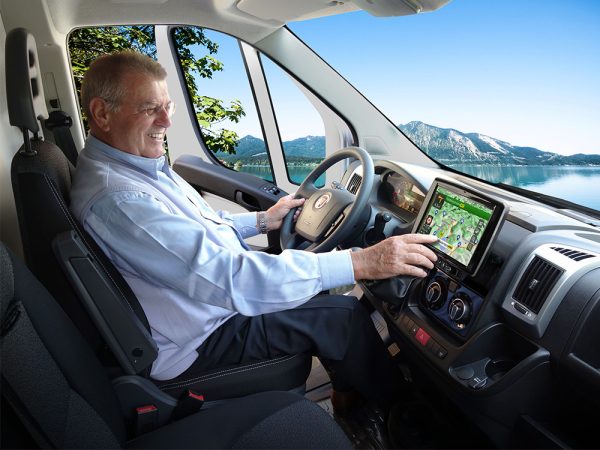 Alpine X903D-DU campernavigatie voor Fiat Ducato, Citroen Jumper, Peugeot Boxer met 9 inch touchscreen