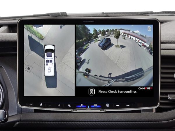 Alpine 360 graden camera systeem speciaal voor campers en kampeerbusjes Car Audio Limburg