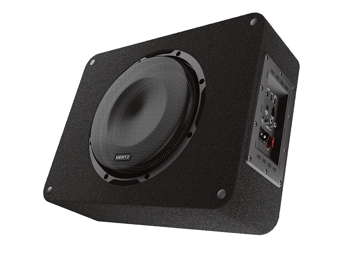 Hertz actieve subwoofer CBA 250 piekvermogen 500W Car AUDIO LIMBURG