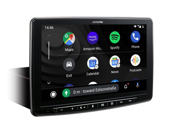 Alpine INe-F904D 1 DIN Campernavigatie met 9 inch touchscreen