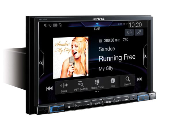 Alpine X803DC-U 8 inch campernavigatie compatible met Apple CarPlay en Android Auto