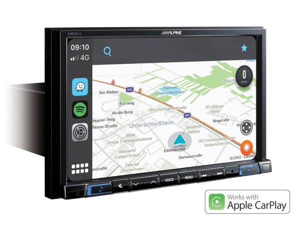 Alpine X803DC-U 8 inch campernavigatie compatible met Apple CarPlay en Android Auto