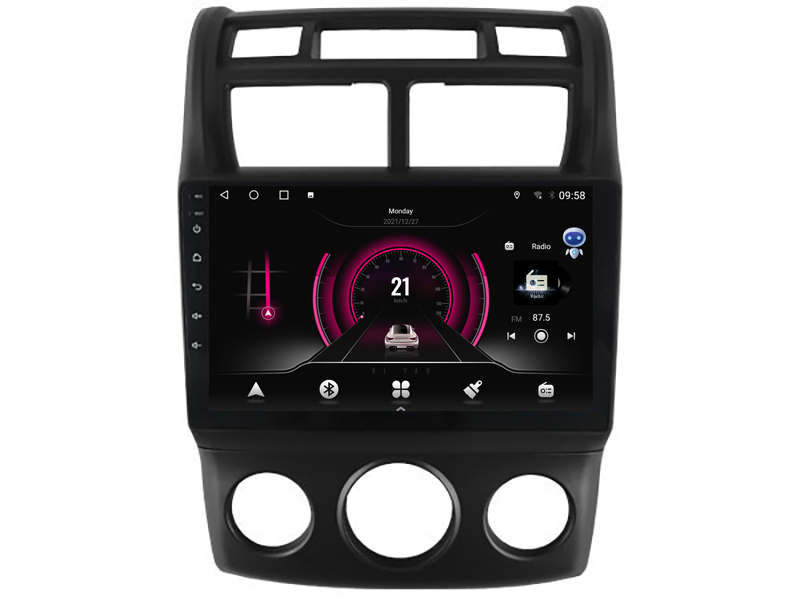 Android Kia Sportage 2 2004-2010 9 inch Car Audio Limburg