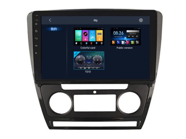 Android Skoda Octavia 2 2007-2014 10.1 inch Car Audio Limburg