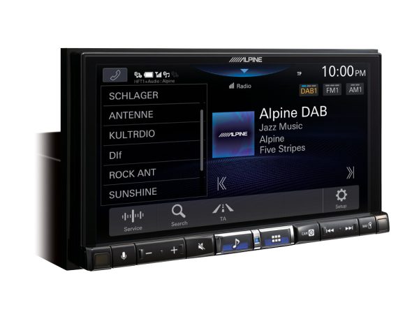 ALPINE ILX-705D 2 DIN multimedia toestel Apple Carplay en Android Auto compatibel CAR AUDIO LIMBURG