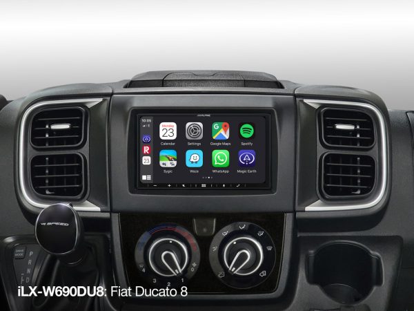 ALPINE ILX-W690DU8 2 DIN multimedia toestel Apple Carplay en Android Auto compatibel CAR AUDIO LIMBURG